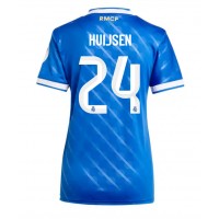 Stroje piłkarskie Real Madrid Dean Huijsen #24 Koszulka Trzeciej dla damskie 2025-26 Krótki Rękaw
